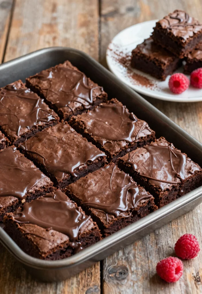 10 Easy 8x8 Dessert Recipes Perfect for Small Batches - 1. Classic Gluten-Free Brownies 1