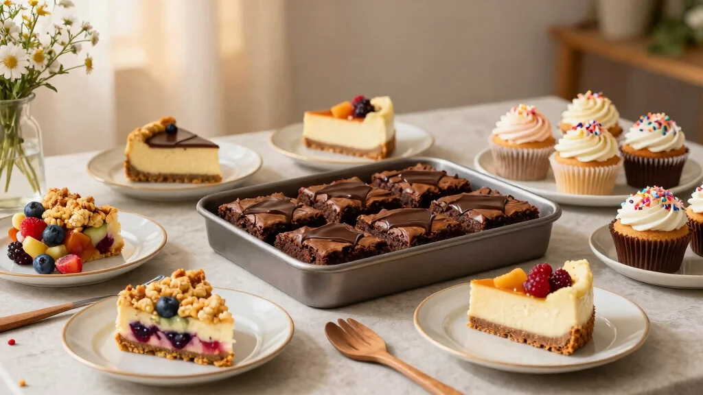 10 Easy 8x8 Dessert Recipes Perfect for Small Batches