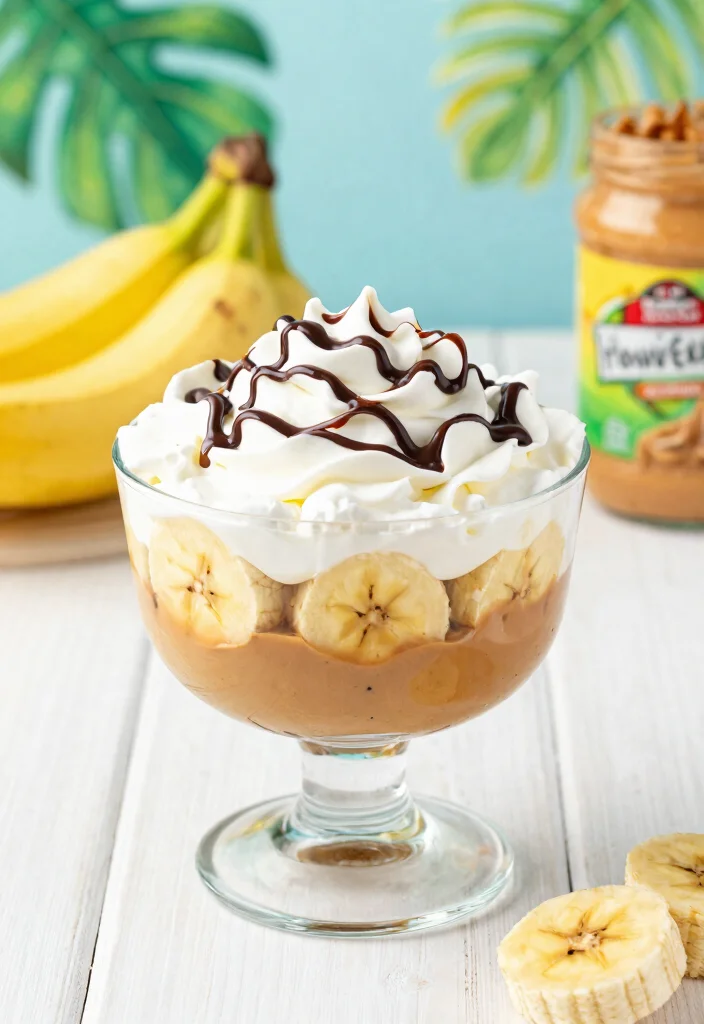 10 Hawaiian Roll Dessert Recipes for Soft Sweet Pull Aparts - 9. Hawaiian Roll Peanut Butter and Banana Pudding 1