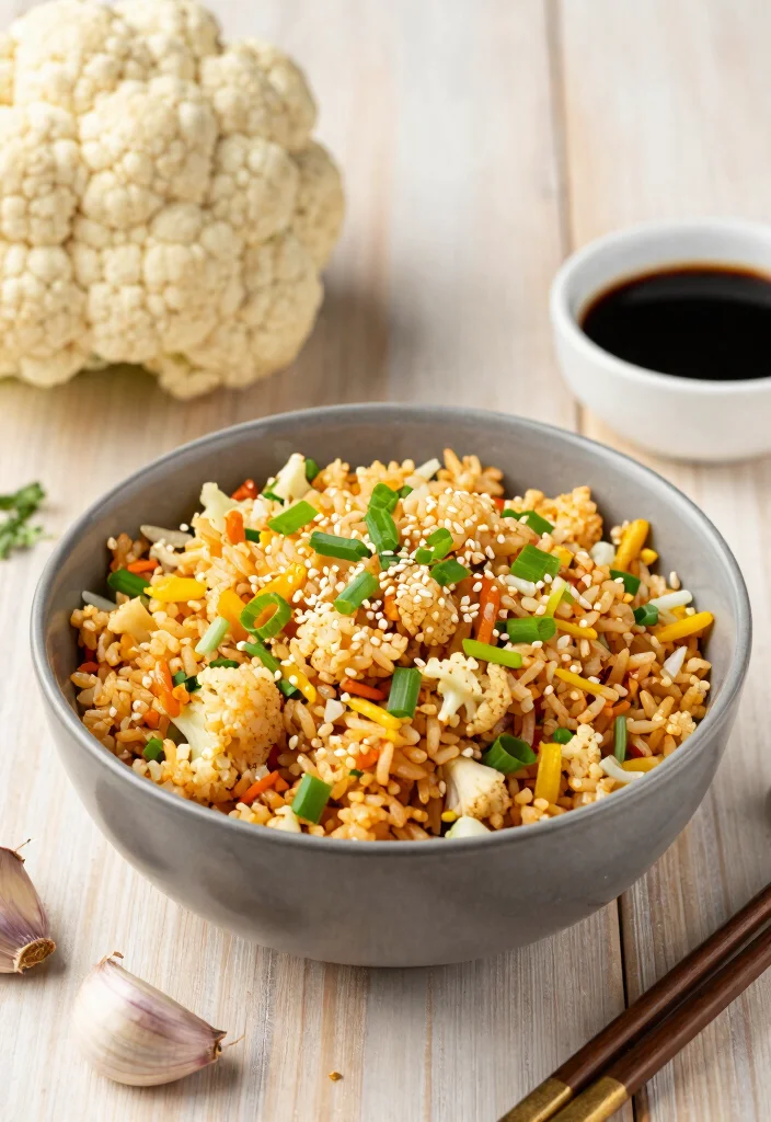 10 Keto Cauliflower Recipes for Simple Low Carb Swaps 1 10 Keto Cauliflower Recipes for Simple Low Carb Swaps - 1. Cauliflower Fried Rice 1