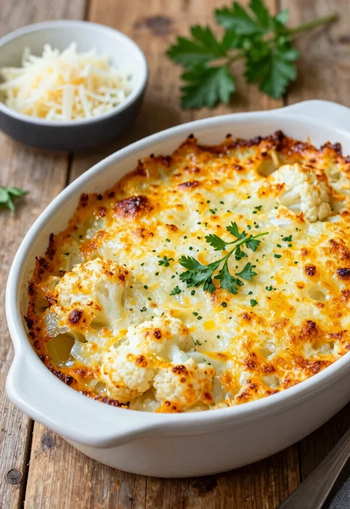 10 Keto Cauliflower Recipes for Simple Low Carb Swaps 89 10 Keto Cauliflower Recipes for Simple Low Carb Swaps - 9. Cauliflower Gratin 1