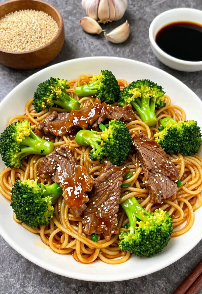 10 Keto Egg Noodle Recipes for Comfort Style Low Carb Meals - 3. Beef and Broccoli Stir-Fry 1