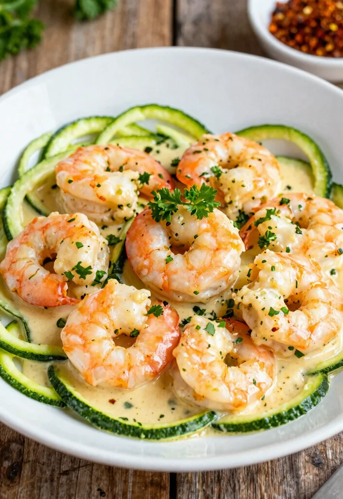 10 Keto Recipe Videos for Easy Visual Learning - 1. Creamy Garlic Butter Shrimp 1