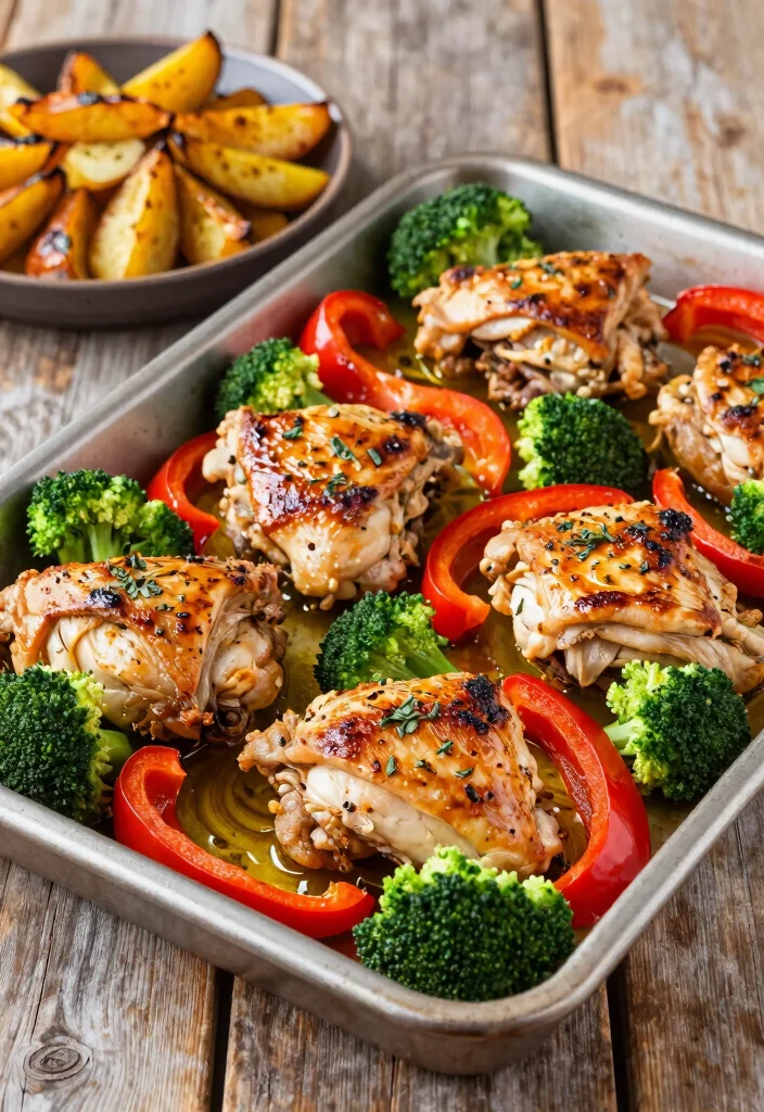 10 Keto Recipe Videos for Easy Visual Learning - 2. One-Pan Chicken and Veggies 1