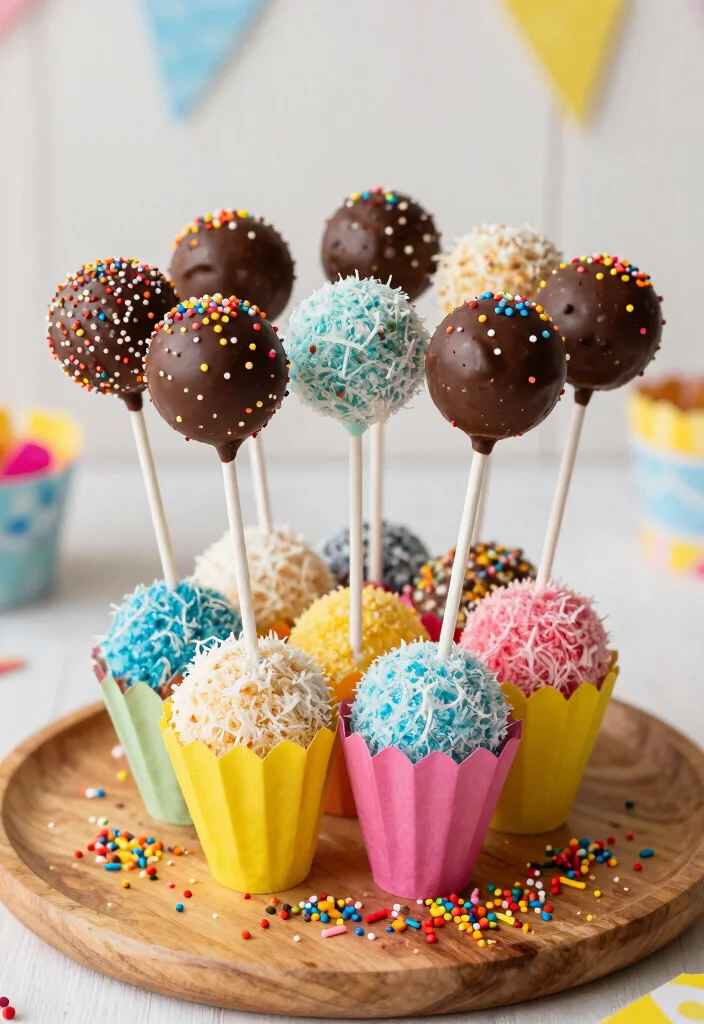 10 Vegan Coconut Flour Recipes for Gluten Free Baking - 5. Coconut Flour Cake Pops 1