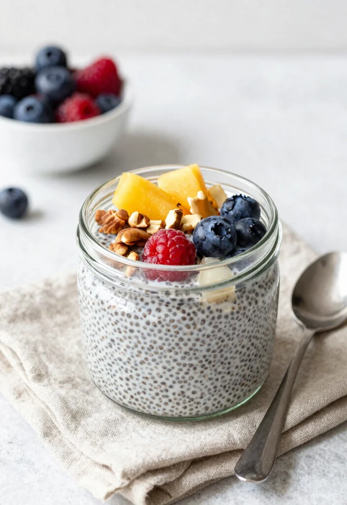 10 Vegan Coconut Flour Recipes for Gluten Free Baking - 8. Coconut Flour Chia Pudding 1