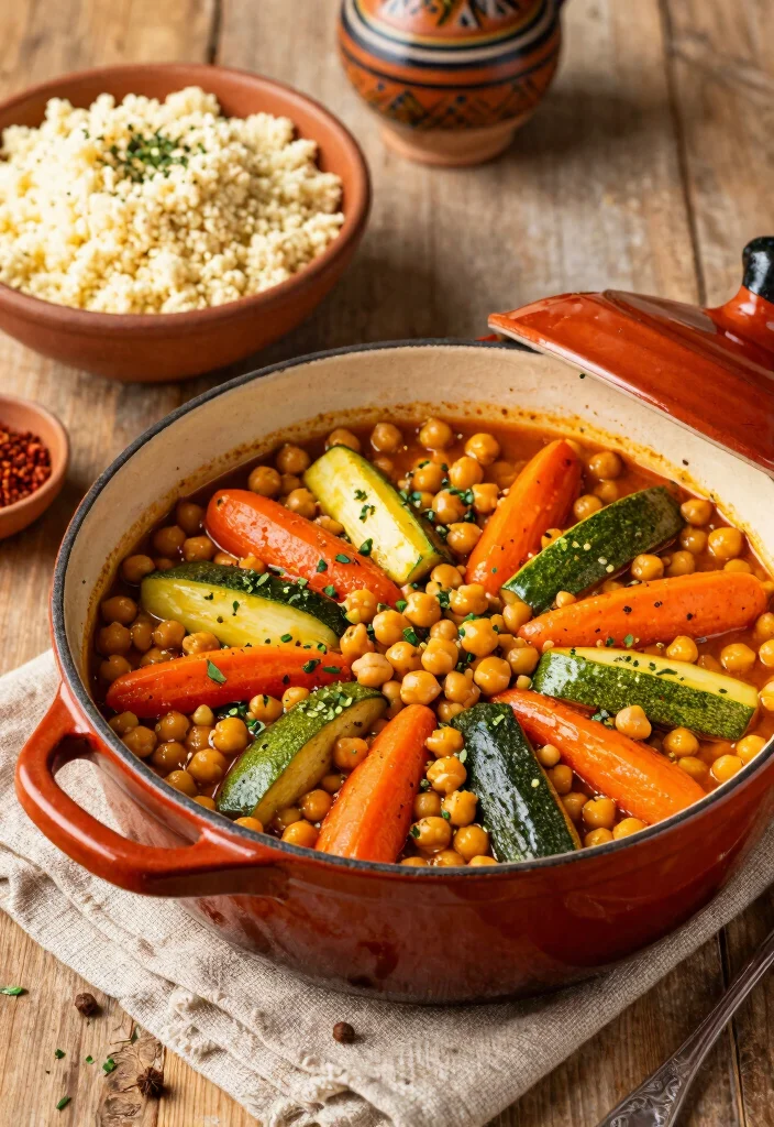 10 Vegan Dutch Oven Recipes for Hearty Plant Based Cooking - 3. Moroccan Chickpea Tagine 1