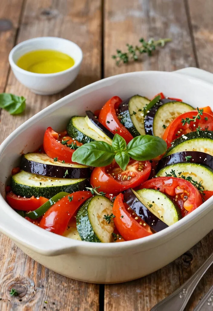 10 Vegan French Recipes with Classic Plant Based Style - 1. Vegan Ratatouille 1