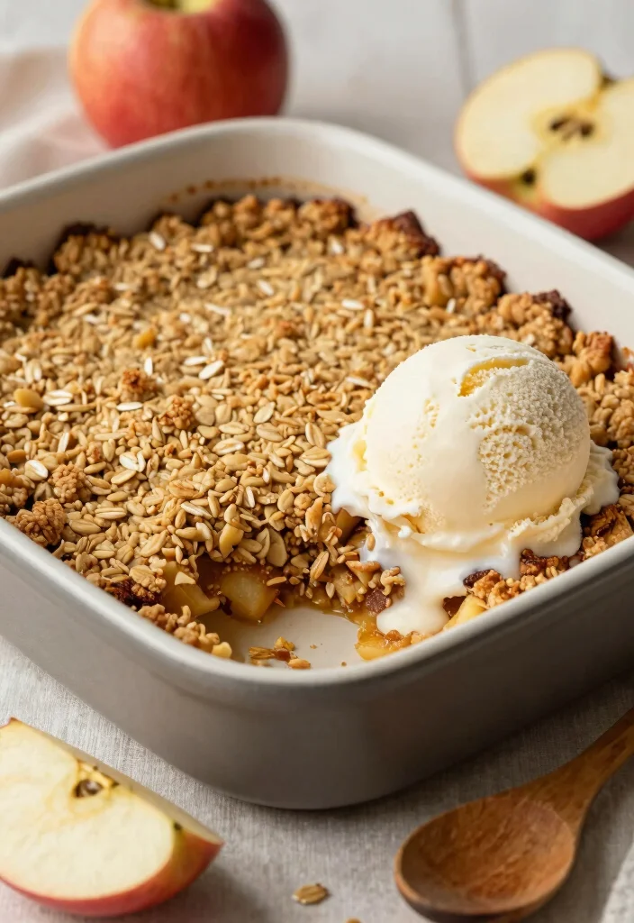 10 Vegan Irish Recipes with Cozy Traditional Flavor 100 10 Vegan Irish Recipes with Cozy Traditional Flavor - 10. Vegan Apple Crumble 1