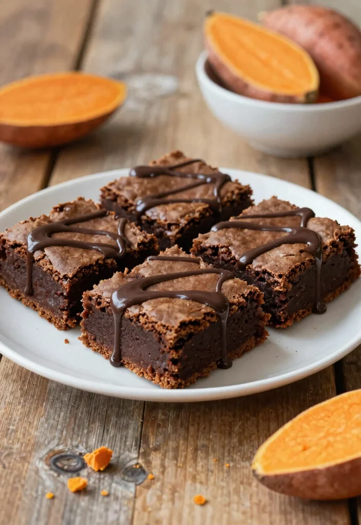 10 Vegan Paleo Recipes for Clean Plant-Based Eating - 6. Sweet Potato Brownies 1