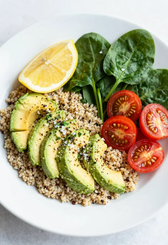 12 Avocado Dinner Recipes for Creamy Savory Dishes 34 12 Avocado Dinner Recipes for Creamy Savory Dishes - 4. Avocado Quinoa Bowl 1