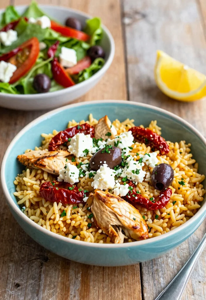 12 Clean Eating Instant Pot Recipes for Busy Days - 6. Instant Pot Greek Chicken & Rice 1