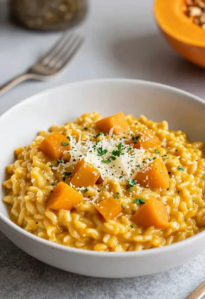 12 Clean Eating Instant Pot Recipes for Busy Days - 8. Instant Pot Butternut Squash Risotto 1