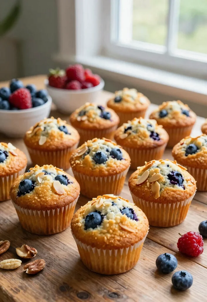 12 Healthy Almond Flour Recipes for Clean Low Carb Baking 34 12 Healthy Almond Flour Recipes for Clean Low Carb Baking - 4. Almond Flour Muffins 1