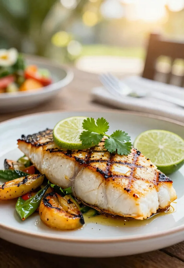 12 Healthy Pescatarian Recipes for Light Protein Rich Meals 111 12 Healthy Pescatarian Recipes for Light Protein Rich Meals - 11. Cilantro Lime Grilled Mahi Mahi 1