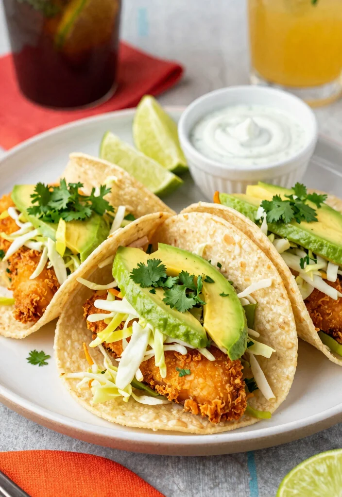 12 Healthy Pescatarian Recipes for Light Protein Rich Meals 45 12 Healthy Pescatarian Recipes for Light Protein Rich Meals - 5. Veggie-Loaded Fish Tacos 1