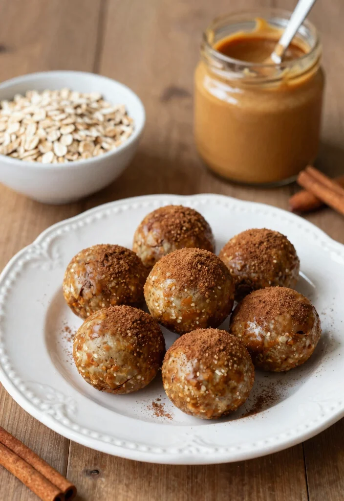 12 Healthy Protein Ball Recipes for Quick Energy Snacks - 5. Cinnamon Roll Protein Balls 1