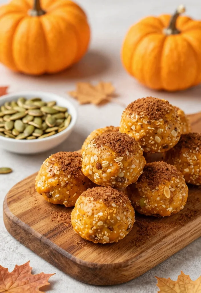 12 Healthy Protein Ball Recipes for Quick Energy Snacks - 6. Pumpkin Spice Energy Bites 1