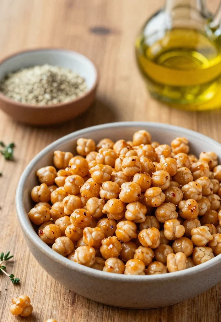 12 Healthy Snack Recipes for Easy Everyday Fuel 1 12 Healthy Snack Recipes for Easy Everyday Fuel - 1. Crunchy Chickpea Snacks 1