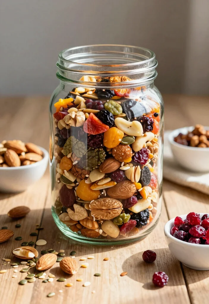 12 Healthy Snack Recipes for Easy Everyday Fuel 23 12 Healthy Snack Recipes for Easy Everyday Fuel - 3. Energy-Boosting Trail Mix 1