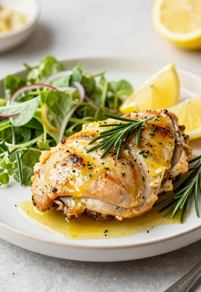 12 Heart Healthy Crockpot Recipes for Easy Nutritious Meals - 4. Lemon Garlic Chicken 1