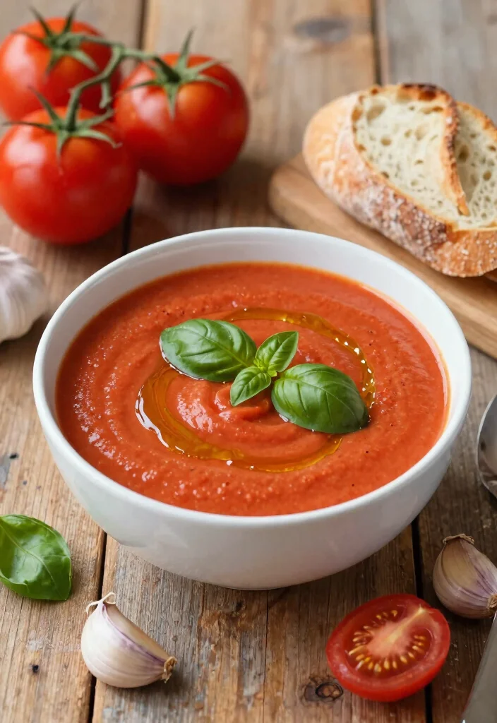 12 Heart Healthy Crockpot Recipes for Easy Nutritious Meals - 8. Creamy Tomato Basil Soup 1