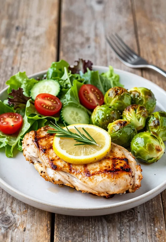 12 High Protein Low Carb Dinner Recipes for Filling Meals - 2. Lemon Herb Grilled Chicken 1