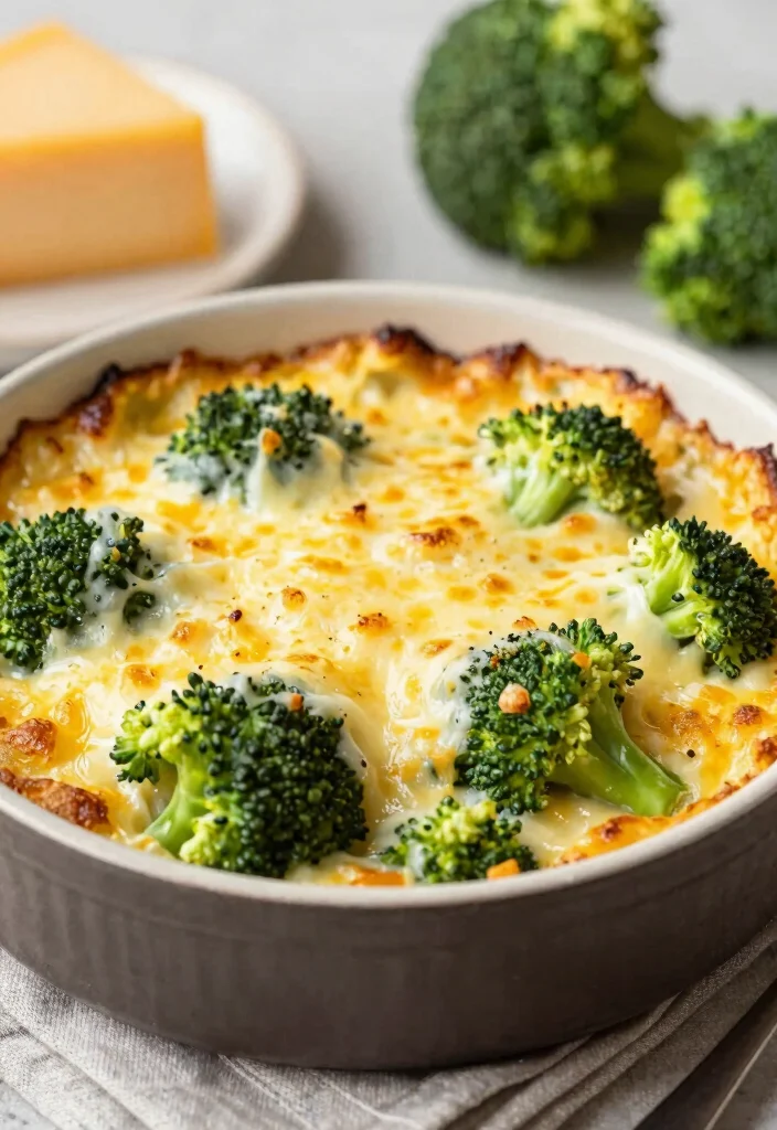 12 Keto Clean Eating Recipes for Simple Low Carb Meals - 10. Broccoli and Cheese Casserole 1