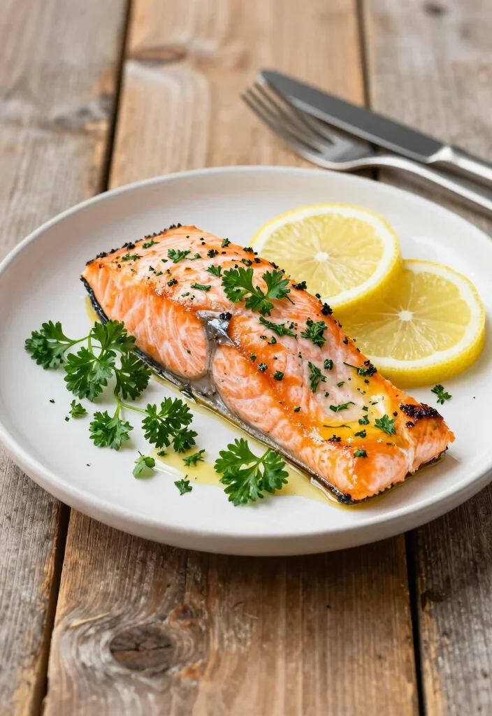 12 Keto Clean Eating Recipes for Simple Low Carb Meals - 11. Baked Lemon Herb Salmon 1