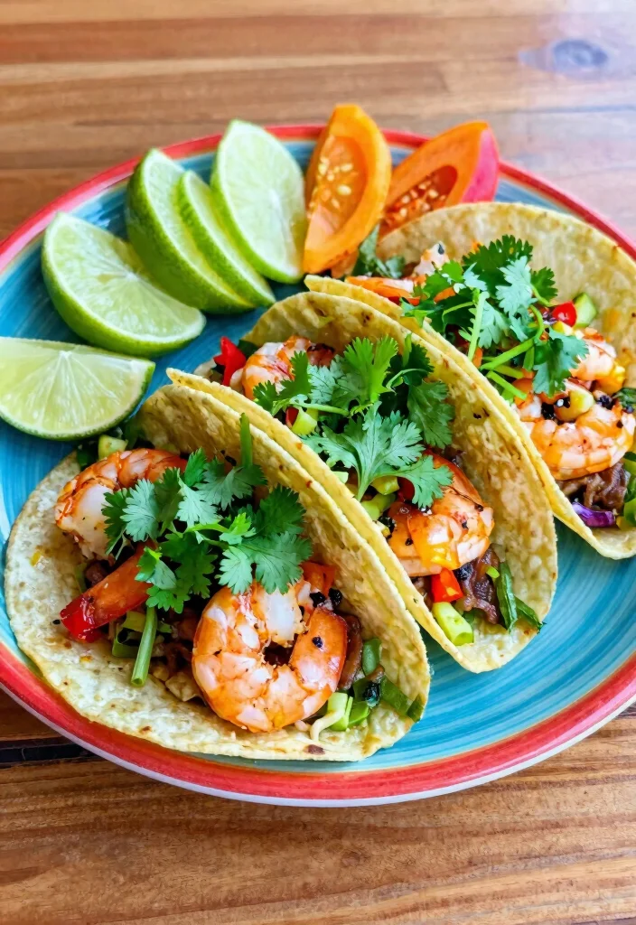 12 Keto Clean Eating Recipes for Simple Low Carb Meals - 4. Spicy Shrimp Tacos with Cilantro Lime Slaw 1