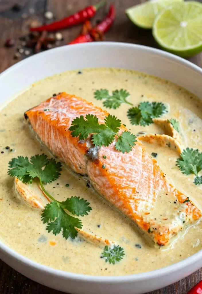 12 Keto Salmon Recipes for Easy Omega Rich Dinners 123 12 Keto Salmon Recipes for Easy Omega Rich Dinners - 12. Coconut Curry Salmon 1
