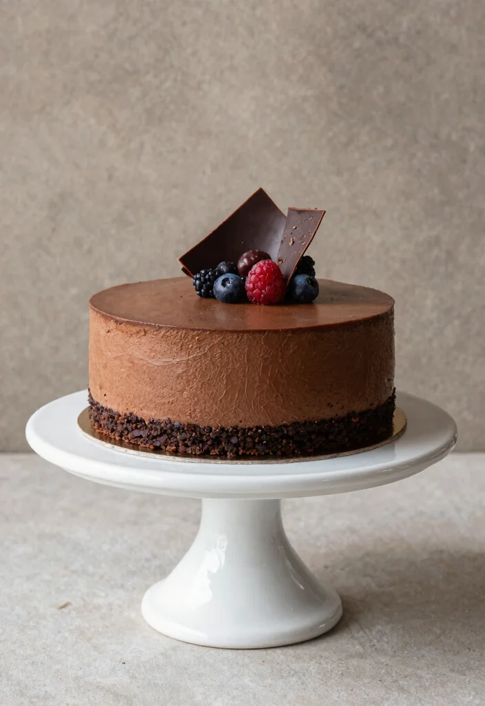 12 Layered Dessert Recipes for Beautiful Make Ahead Sweets - 2. Chocolate Mousse Layer Cake 1