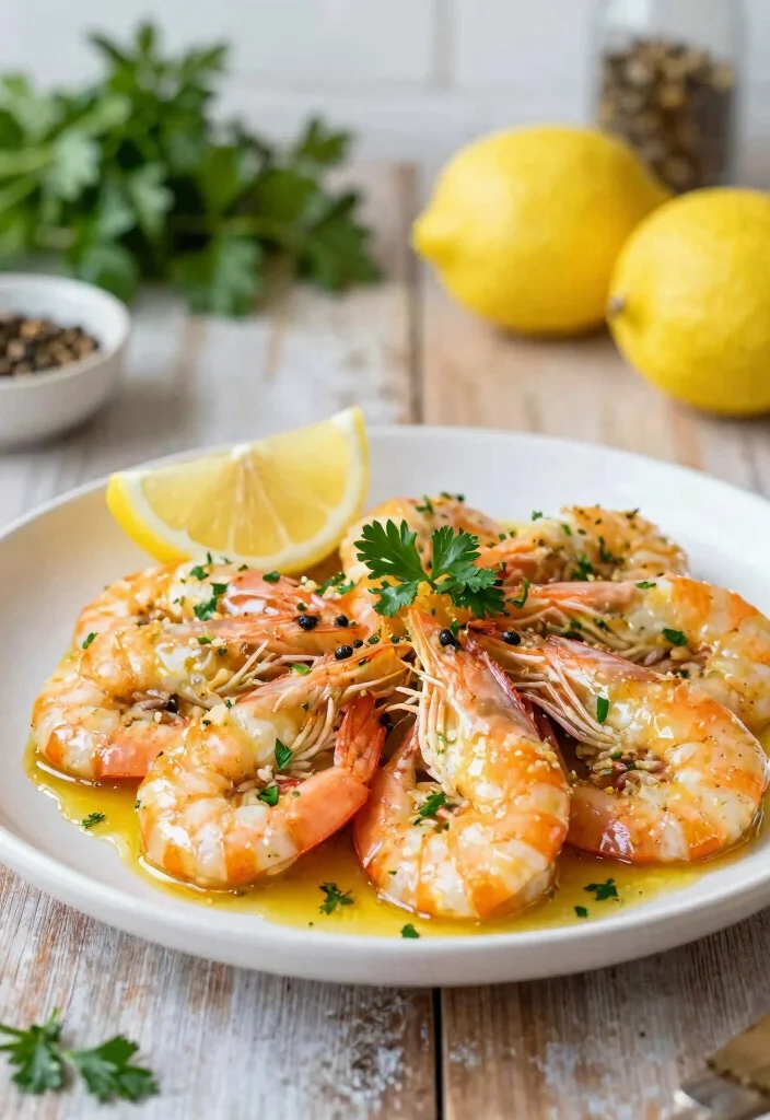 12 Lemon Dinner Recipes with Bright Fresh Flavor - 1. Lemon Garlic Butter Shrimp 1
