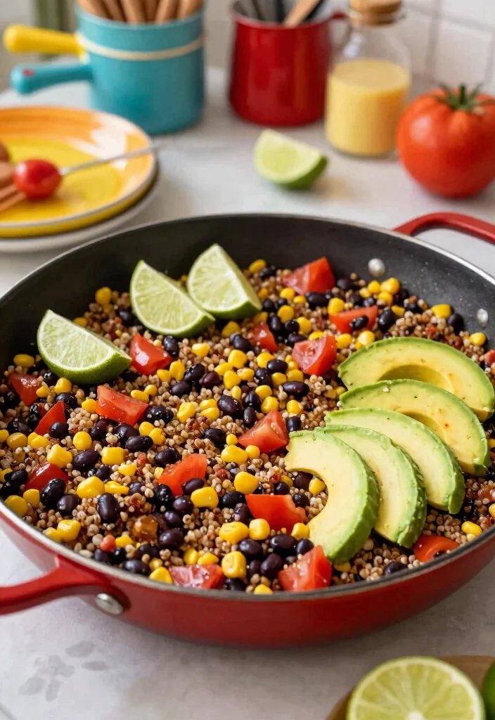 12 One Pot Dinner Recipes for Easy Weeknight Cooking 56 12 One Pot Dinner Recipes for Easy Weeknight Cooking - 6. One Pot Mexican Quinoa Skillet 1