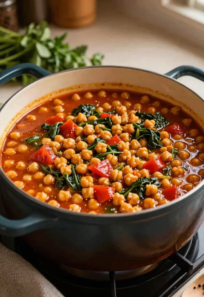 12 One Pot Dinner Recipes for Easy Weeknight Cooking 67 12 One Pot Dinner Recipes for Easy Weeknight Cooking - 7. One Pot Mediterranean Chickpea Stew 1