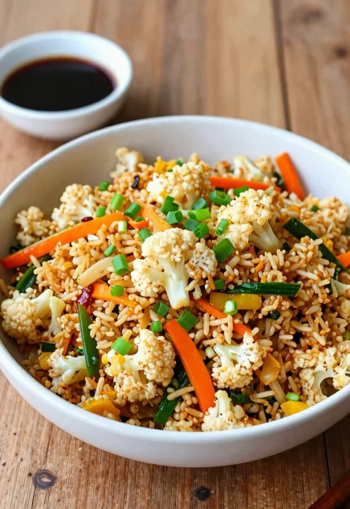 12 Plant Based Dinner Recipes for Clean Comfort Meals 100 12 Plant Based Dinner Recipes for Clean Comfort Meals - 10. Savory Cauliflower Fried Rice 1