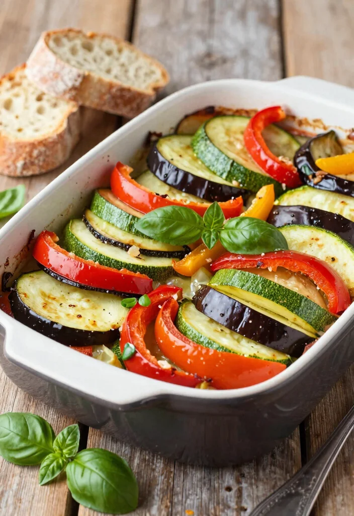 12 Plant Based Dinner Recipes for Clean Comfort Meals 78 12 Plant Based Dinner Recipes for Clean Comfort Meals - 8. Baked Ratatouille 1