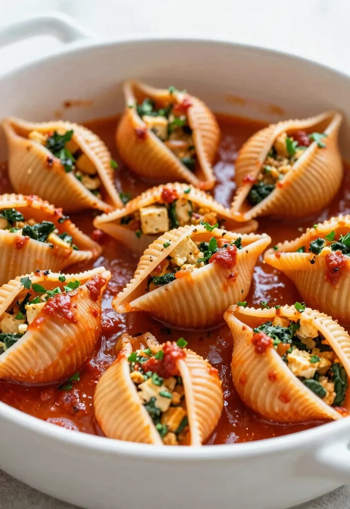 12 Plant Based Dinner Recipes for Clean Comfort Meals 89 12 Plant Based Dinner Recipes for Clean Comfort Meals - 9. Vegan Stuffed Pasta Shells 1