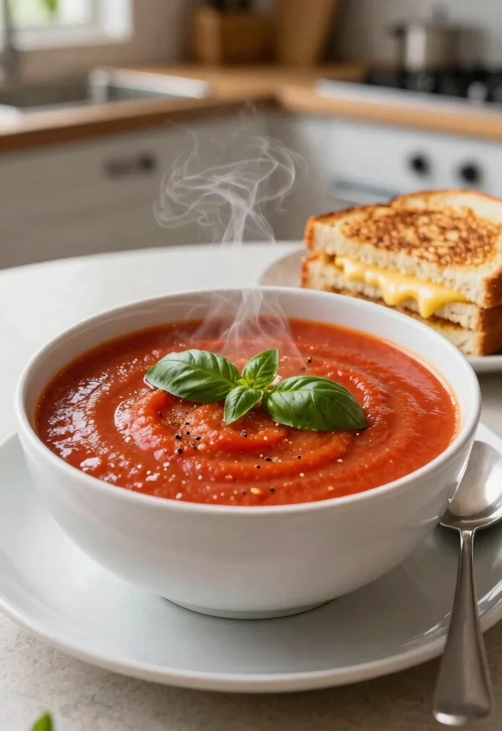 12 Simple Family Dinner Recipes Everyone Will Enjoy - 12. Simple Tomato Basil Soup 1