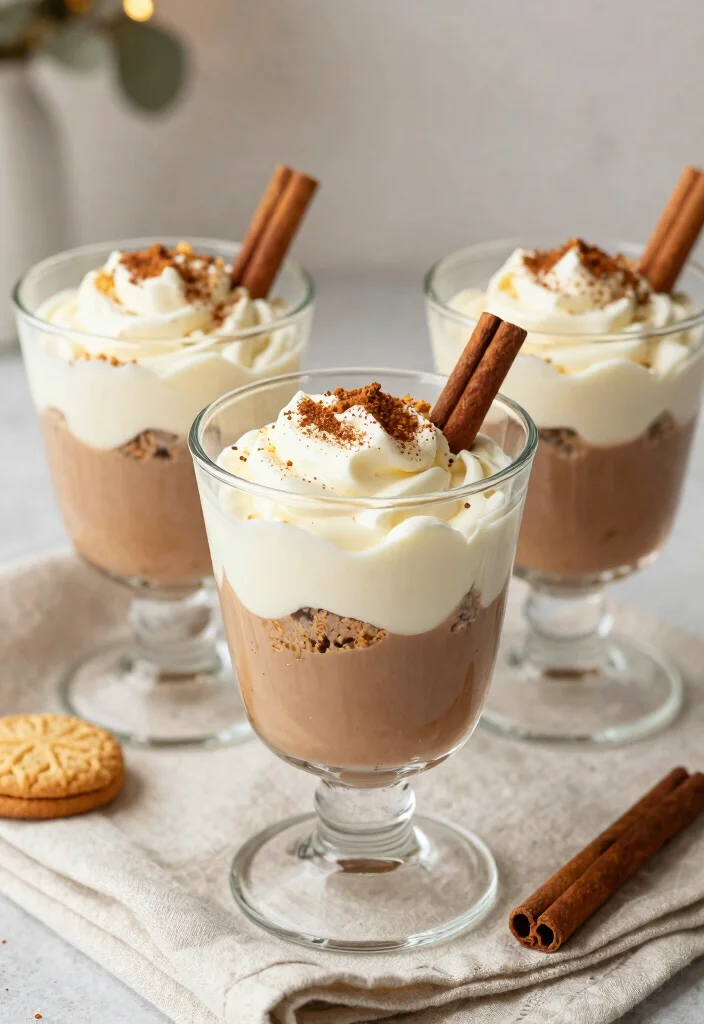 12 Thanksgiving Dessert Recipes for a Festive Holiday Table - 11. Spiced Chai Mascarpone Parfaits 1