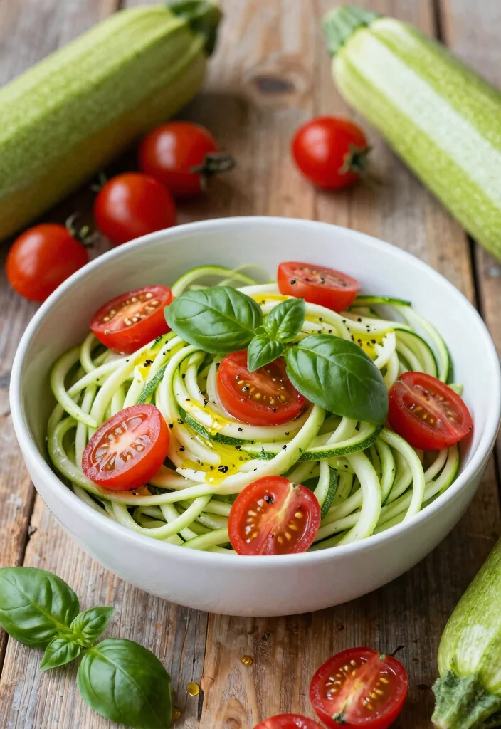 12 Tomato Dinner Recipes for Fresh Flavorful Meals 34 12 Tomato Dinner Recipes for Fresh Flavorful Meals - 4. Zucchini Noodles with Tomato Sauce 1