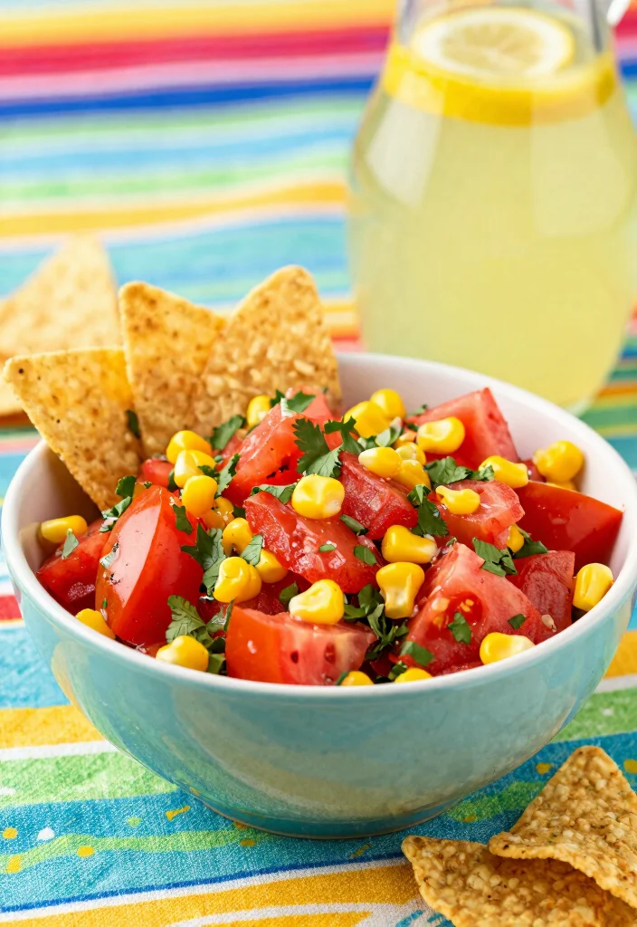 12 Tomato Dinner Recipes for Fresh Flavorful Meals 45 12 Tomato Dinner Recipes for Fresh Flavorful Meals - 5. Tomato and Corn Salsa 1