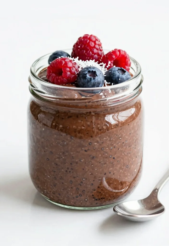 12 Vegan Protein Recipes for Balanced Plant Based Meals - 8. Vegan Chocolate Chia Pudding 1