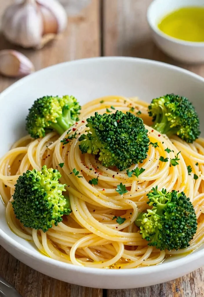 12 Veggie Dinner Recipes for Simple Meatless Nights 1 12 Veggie Dinner Recipes for Simple Meatless Nights - 1. Spaghetti Aglio e Olio with Broccoli 1